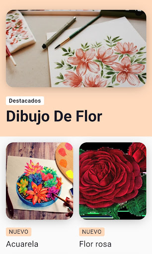 Captura de pantalla de aprender a dibujar paso a paso