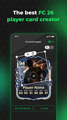 FUT 26 Card Creator screenshot