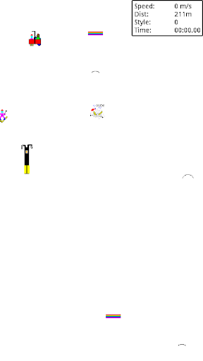 Captura de pantalla de SkiFree