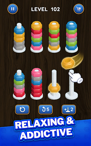 Nut Sort Puzzle - Color Sort screenshot