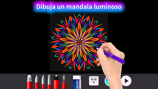 Captura de pantalla de Doodle Master - Glow Art