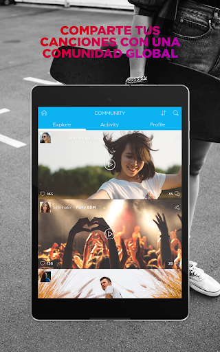 Captura de pantalla de Music Maker JAM: Beatmaker app