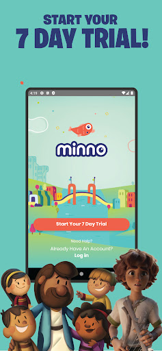 Captura de pantalla de Minno - Kids Bible Videos