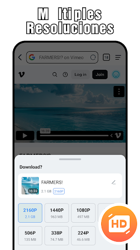 Captura de pantalla de XA Downloader - Video Saver
