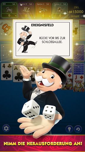 MONOPOLY Solitaire Kartenspiel Screenshot