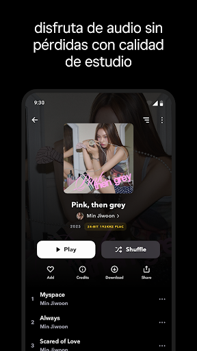 Captura de pantalla de TIDAL Music: sonido HiFi