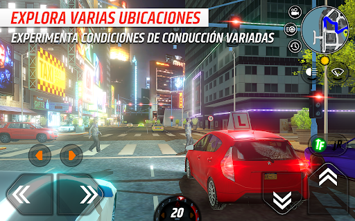 Captura de pantalla de Car Driving School Simulator