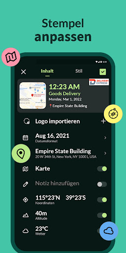 Timestamp Camera, GPS Kamera Screenshot