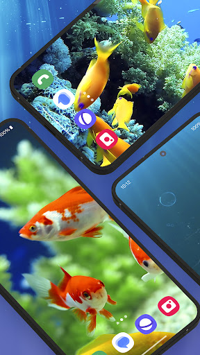 3D Fish Tank Live Wallpaper screenshot