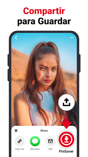 Captura de pantalla de Descargador de Pinterest