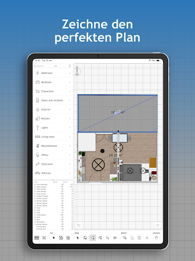 Sweet Home 3D: Plane dein Haus Screenshot