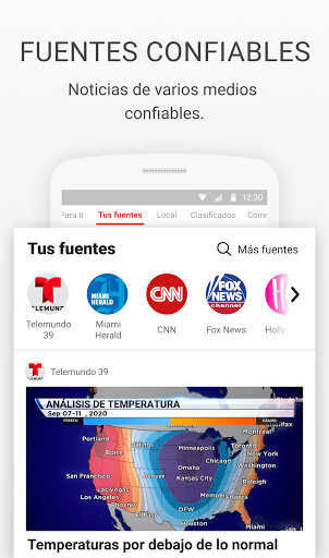 Captura de pantalla de NewsBreak: Noticias Locales