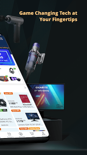 Captura de pantalla de Newegg Mobile