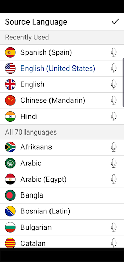 Instant Voice Translate screenshot