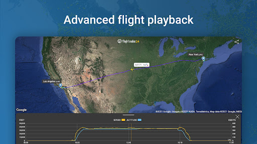 Captura de pantalla de Flightradar24 Flight Tracker