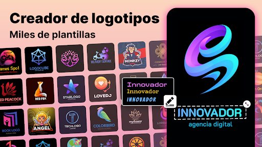 Captura de pantalla de Creador de logos y diseñador
