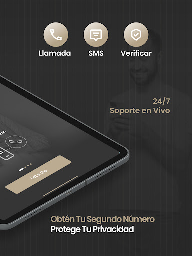 Captura de pantalla de 2nd Line+ Segundo Numero, eSIM