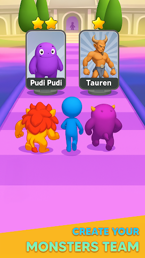 Captura de pantalla de Monster Draft : Merge Runner