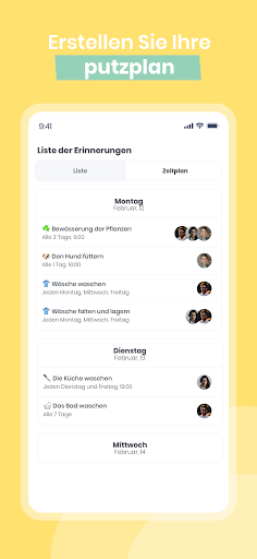 Nipto: Hausarbeit teilen Screenshot