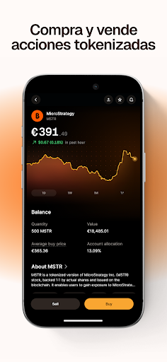 Captura de pantalla de Gemini: Crypto & Bitcoin