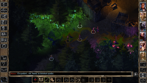 Captura de pantalla de Baldur's Gate II