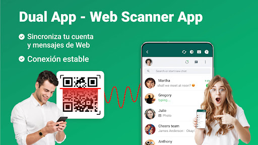 Captura de pantalla de Dual App - Web Scanner App
