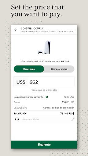 Captura de pantalla de StockX: Sneakers + más