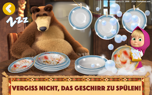 Mascha und der Bär: Tamagotchi Screenshot
