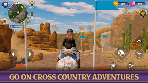 Captura de pantalla de Star Equestrian - Horse Ranch