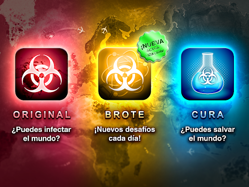 Captura de pantalla de Plague Inc.