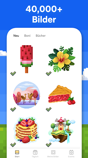 Pixel Art - Malen nach Zahlen Screenshot