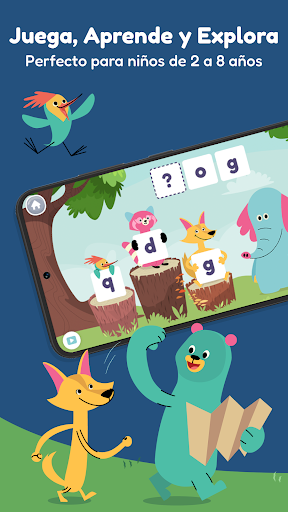 Captura de pantalla de Khan Academy Kids