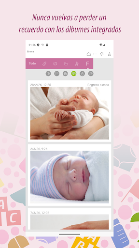 Captura de pantalla de Baby Tracker