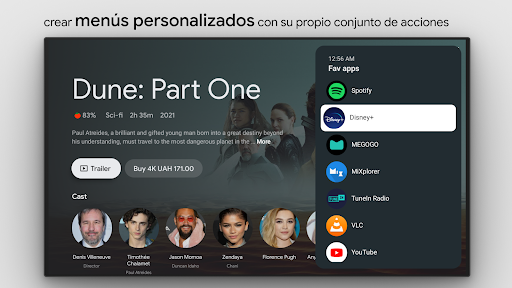 Captura de pantalla de tvQuickActions Pro