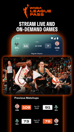 WNBA - Live Games & Scores Screenshot