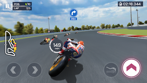 Captura de pantalla de Moto Rider, Bike Racing Game