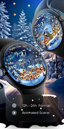Captura de pantalla de Animated North Pole Christmas