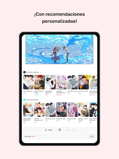 Captura de pantalla de Lalatoon - Cómics y webtoon