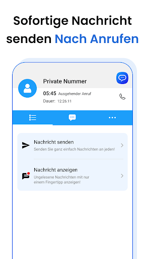 Mitteilungen Screenshot