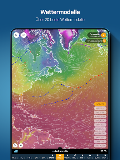 Ventusky: Wetterkarte & Radar Screenshot
