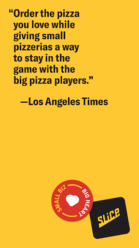 Slice Local Pizza Delivery Screenshot