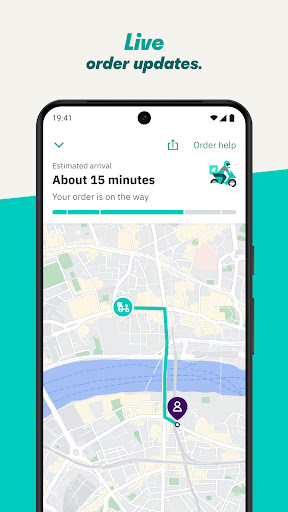 Captura de pantalla de Deliveroo: Food & Shopping