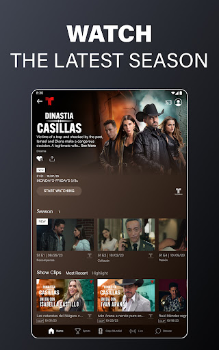 Telemundo: Series y TV en vivo screenshot