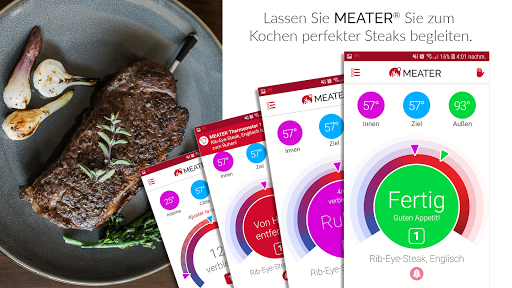MEATER® Smart-Fleischthermomet Screenshot