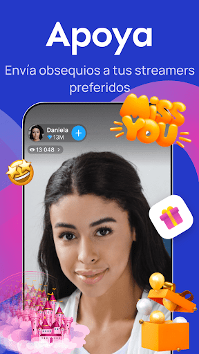 Captura de pantalla de Plamfy - Transmisión en vivo
