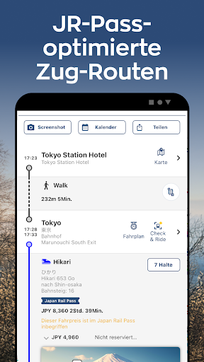 Japan Travel: JR Pass & Zug Screenshot