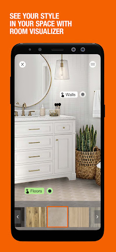 Captura de pantalla de The Home Depot