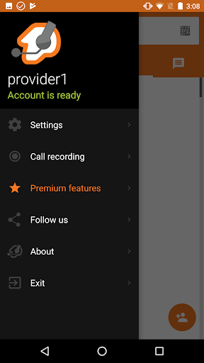 Captura de pantalla de ZoiPer Pro - SIP Softphone