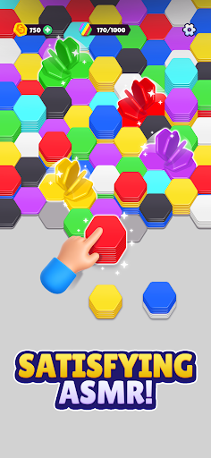 Hexa Sort screenshot