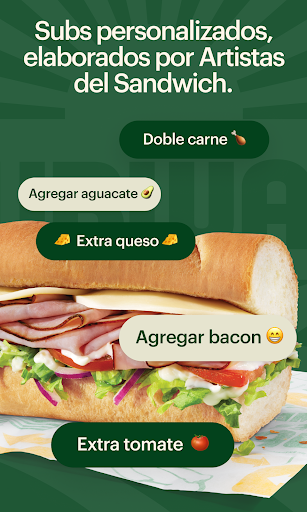 Captura de pantalla de Subway®